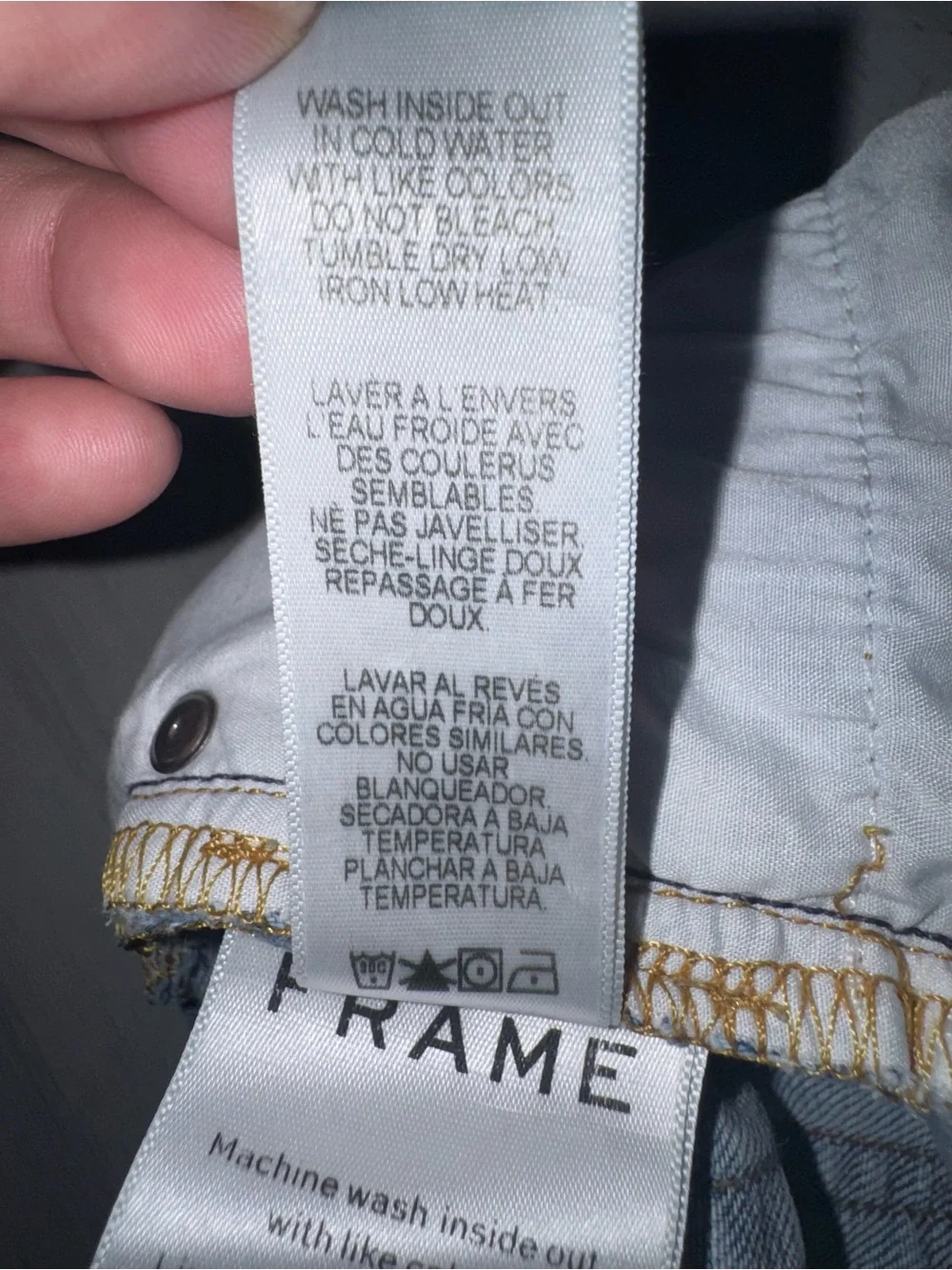 FRAME L’Homme Skinny Men’s Jeans 33 Light Wash Made in USA